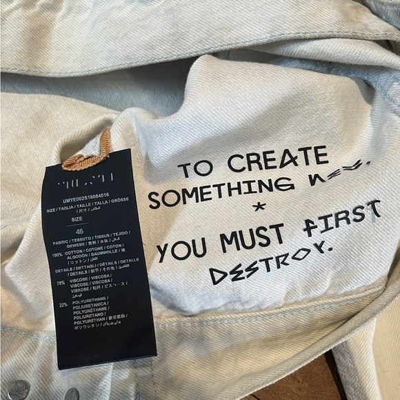 Unravel project denim jacket - Picture 3 of 3